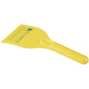 Chilly 2.0 large recycled plastic ice scraper, Yellow (Car accesories)