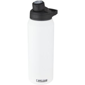 Chute(r) Mag 1 L insulated stainless steel sports bottle, White (Sport bottles)