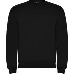 Clasica unisex crewneck sweater, Solid black (R10703O)