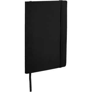 Classic A5 soft cover notebook, solid black