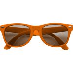 Classic fashion sunglasses, orange (9672-07)