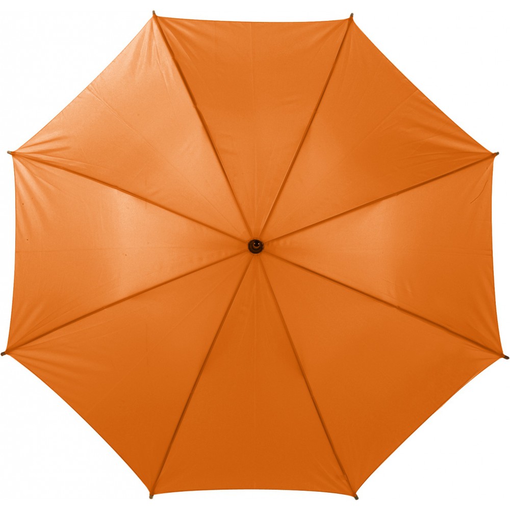 Printed Classic nylon umbrella, orange (Umbrellas)
