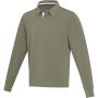 Clyde unisex organic rugby polo sweatshirt, Green