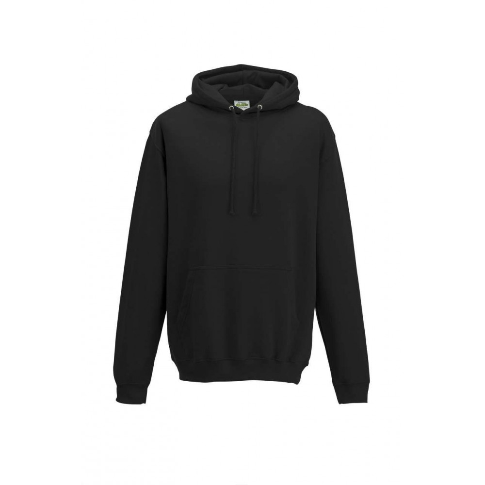 jet black hoodie