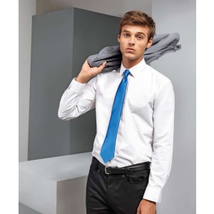 'COLOURS COLLECTION' SATIN TIE, Chestnut, U