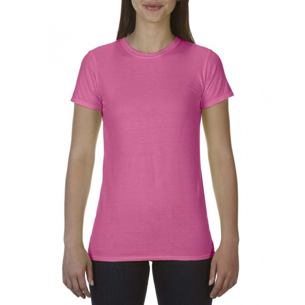 Comfort Colors Ladies Fitted Tee Crunchberry M T Shirt 90 100