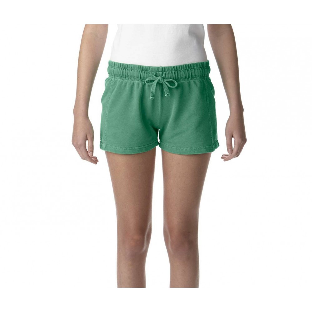 Comfort Colors Ladies French Terry Shorts Grass M Shorts