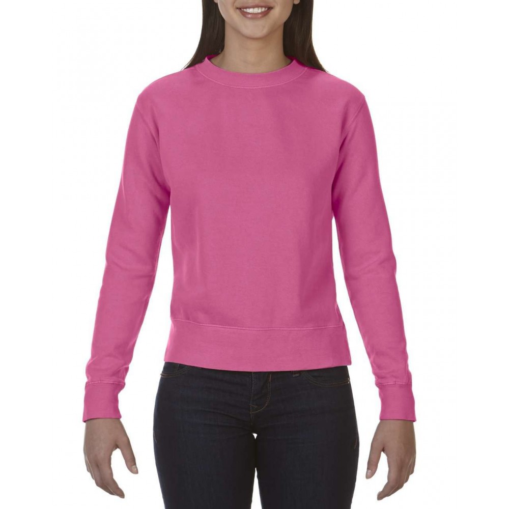 Comfort Colors Ladies Sweatshirt Crunchberry M Sweater