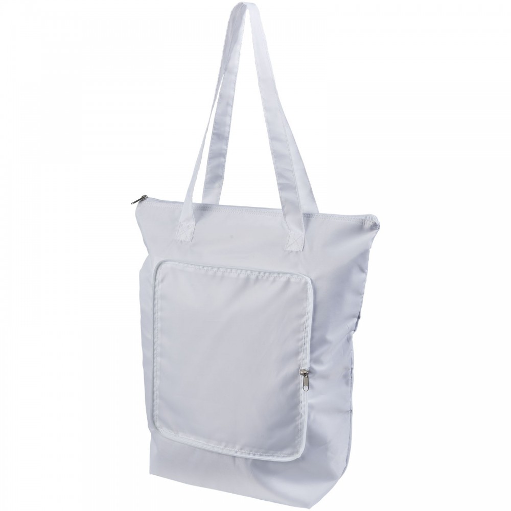 foldable tote bag with zipper