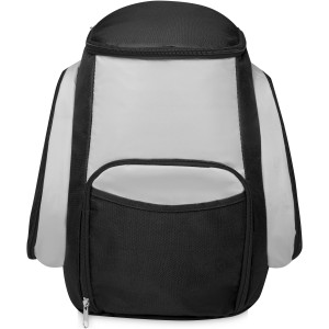 Brisbane cooler backpack, Solid black, Grey (Cooler bags)