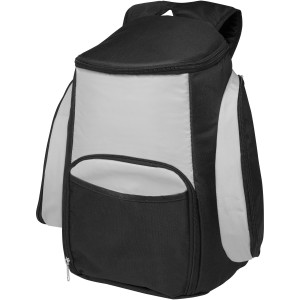 Brisbane cooler backpack, Solid black, Grey (Cooler bags)