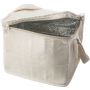 Cotton jute cooler bag Misha, khaki