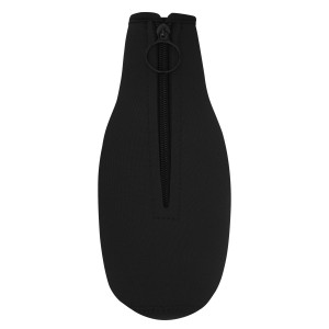 Fris recycled neoprene bottle sleeve holder, Solid black (Cooler bags)