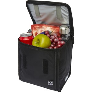 Ice-wall lunch cooler bag, Solid black (Cooler bags)