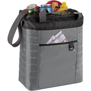Imma quilted cooler bag, solid black (Cooler bags)