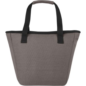 Joey 9-can GRS recycled canvas lunch cooler bag 6L, Grey (Cooler bags)