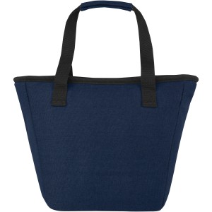 Joey 9-can GRS recycled canvas lunch cooler bag 6L, Navy (Cooler bags)