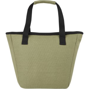 Joey 9-can GRS recycled canvas lunch cooler bag 6L, Olive (Cooler bags)
