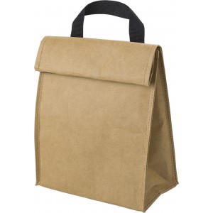 Kraft paper cooler bag Declan, brown (Cooler bags)