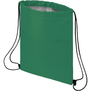 Oriole 12-can drawstring cooler bag 5L, Green (Cooler bags)