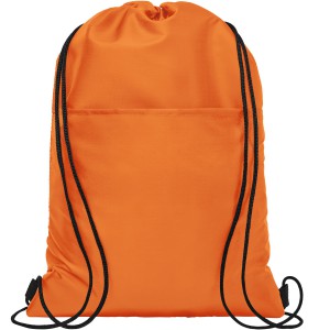 Oriole 12-can drawstring cooler bag, Orange (Cooler bags)