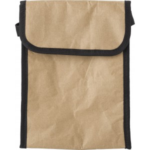 Paper cooler bag Stefan, brown (Cooler bags)