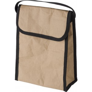 Paper cooler bag Stefan, brown (Cooler bags)