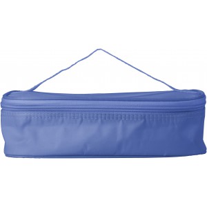 Plastic lunchbox in cooler bag Milo, cobalt blue (Cooler bags)