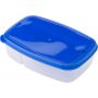 Plastic lunchbox in cooler bag Milo, cobalt blue