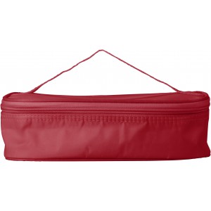 Plastic lunchbox in cooler bag Milo, red (Cooler bags)