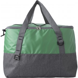 Polycanvas (600D) cooler bag Carlos, green (Cooler bags)