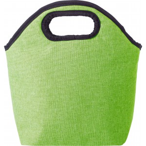 Polycanvas (600D) cooler bag Lenora, lime (Cooler bags)