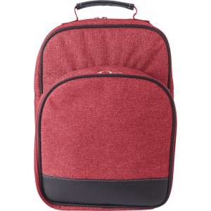 Polycanvas (600D) picnic cooler bag Jolie, red (Cooler bags)
