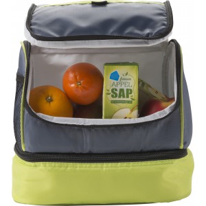 Polyester (210D) cooler bag Jackson, lime (Cooler bags)