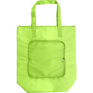 Polyester (210T) cooler bag Hal, lime (Cooler bags)