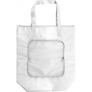 Polyester (210T) cooler bag Hal, white (Cooler bags)
