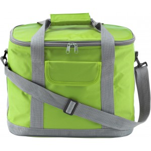 Polyester (420D) cooler bag Juno, lime (Cooler bags)