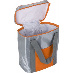 Polyester (420D) cooler bag Theon, orange (Cooler bags)