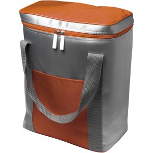 Polyester (420D) cooler bag Theon, orange (Cooler bags)