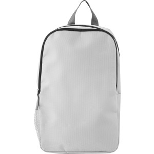 Polyester (600D) cooler backpack Nicholas, white (Cooler bags)