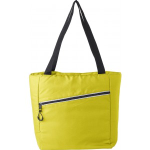 Pongee (75D) cooler bag Judy, yellow (Cooler bags)