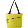 Pongee (75D) cooler bag Judy, yellow
