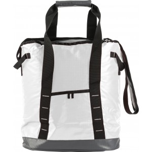 Tarpauling cooler bag Becky, white (Cooler bags)