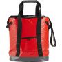 Tarpauling cooler bag, red