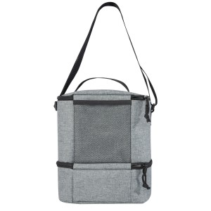 Tundra 9-can RPET lunch cooler bag, Heather grey (Cooler bags)