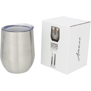 Corzo 350 ml copper vacuum insulated cup, Silver (Glasses)