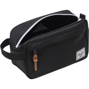 Herschel Chapter recycled travel kit, Solid black (Cosmetic bags)