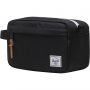 Herschel Chapter recycled travel kit, Solid black