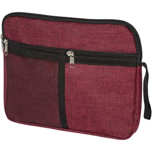 Hoss toiletry pouch, Heather dark red (Cosmetic bags)