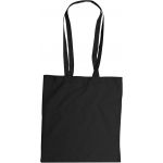 Cotton (110 gr/m2) bag Amanda, black (2314-01CD)